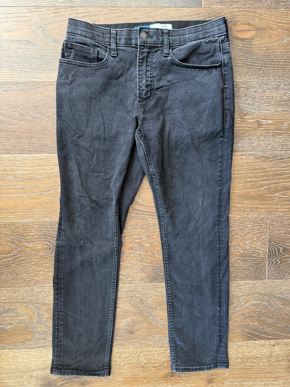 Old Navy - Men’s Black Slim 360 Stretch Jeans - 32x30